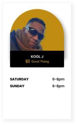 Schedule - Kool J - The Good Thang